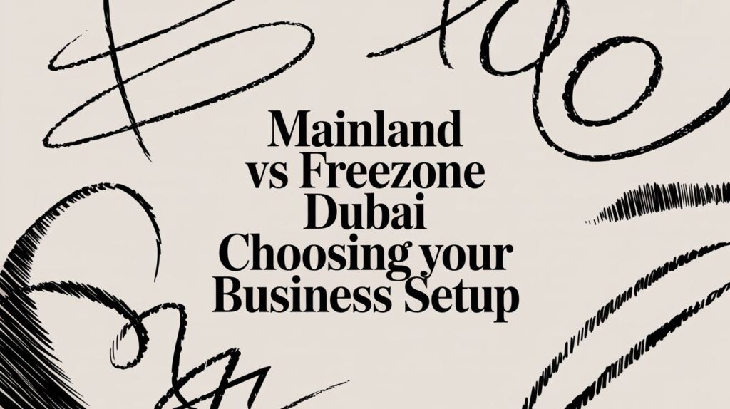 Mainland vs Freezone Dubai Choosing Your Business Setup