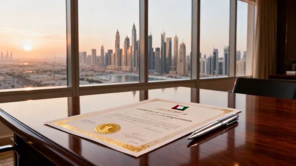 Certificate of Incorporation UAE: Expert Guide for 2026
